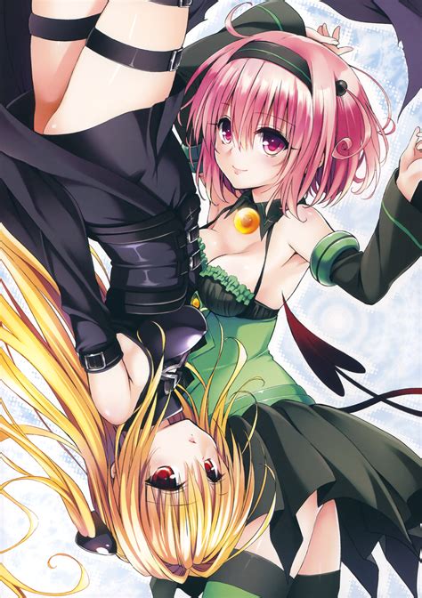 Konjiki No Yami And Momo Velia Deviluke To Love Ru And 1 More Drawn