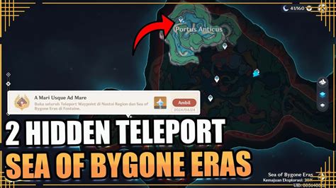 Hidden Teleport Sea Of Bygone Erasgenshin Impact Youtube