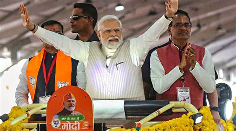 Mp Polls Round The Corner Pm Modi Targets Congress In Bhopal India