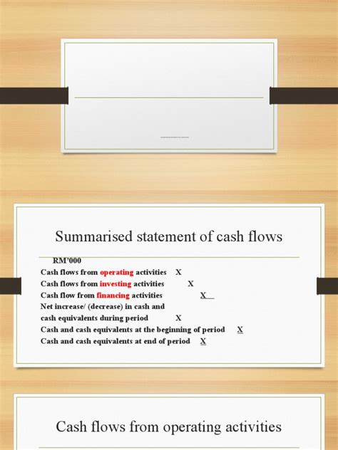 Consolidated Statement Of Cash Flow Pdf Dividend Goodwill Accounting