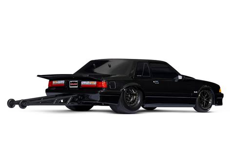 Body Ford Mustang Fox Body Black Painted Decals Applied Includes