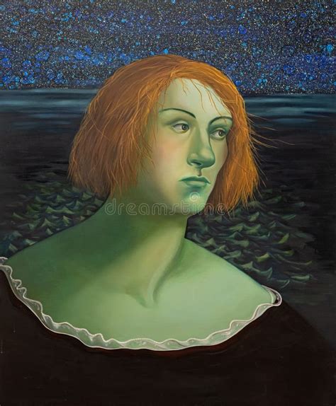 Big Green Head By Famous American Artist Nicole Eisenman Editorial