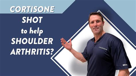 Will A Cortisone Shot Help Arthritis In The Shoulder YouTube