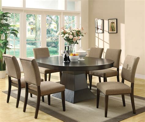 Wildon Home Woodstock Piece Dining Set Modern Dining Room Oval