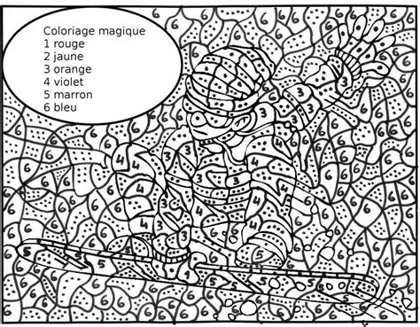 Livre Coloriage Magique Maternelle De Dessins De Coloriage Magique