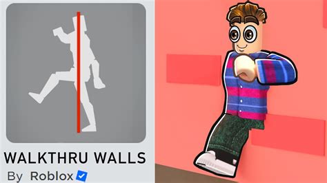 This Roblox Emote Glitches You Thru Walls Youtube