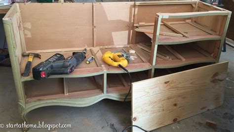 Diy Dresser Bench Easy Upcycle Start At Home Decor