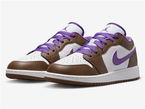 Air Jordan 1 Low in Brown and Purple | Flipboard