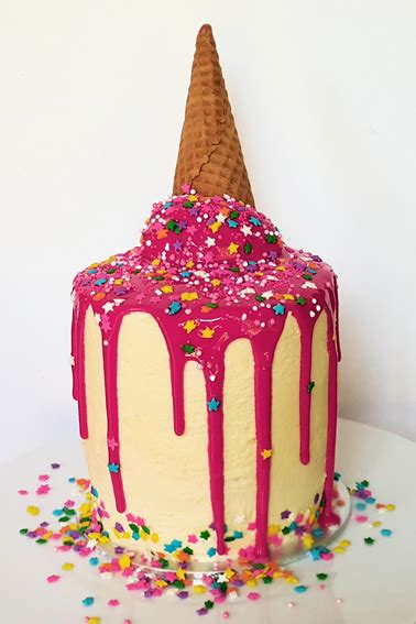 Birthday Candles Birthday Cake Sugar Cones Pink Mirror Special