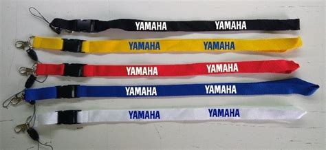 Lanyard Yamaha Logo Colores A Elegir Vinyl Arte