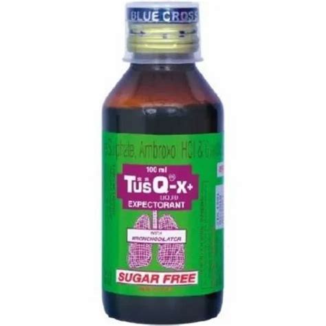 Tusq Dx Cough Syrup Bottle Size Ml At Best Price In Mumbai Id