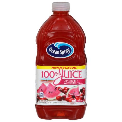 Ocean Spray 100 Juice Cranberry Watermelon Super 1 Foods