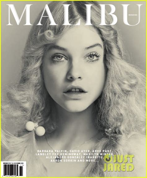 Barbara Palvin Looks Retro Glam on the Cover of Malibu Magazine: Photo ...