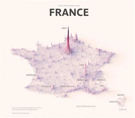 Mapas De Densidad De Población Por Terence Fosstodon Graficatessen