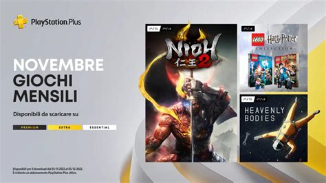 Playstation Plus Annunciati I Giochi Di Novembre 2022