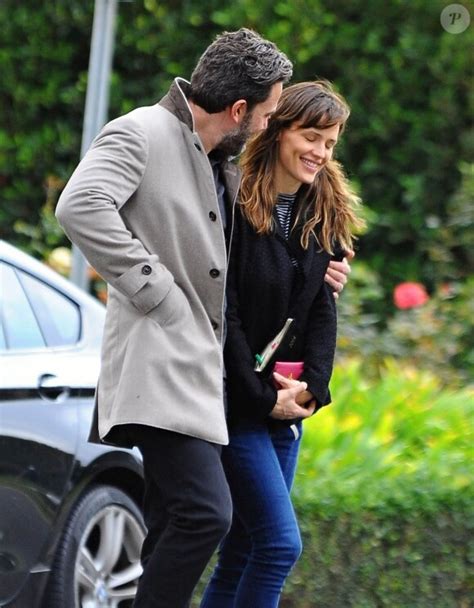 Photo Ben Affleck Et Sa Femme Jennifer Garner Complices Dans Les Rues De Brentwood Le 11