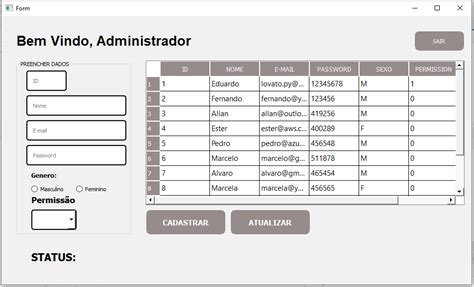 Github Devlovato Projeto Pyhton E Mysql Crud Aplica O Desktop Que