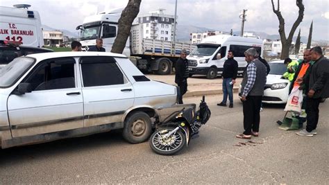 Ad Yaman Da Motosiklet Ile Otomobil Arp T Yaral Son Dakika