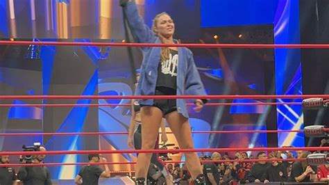 Ronda Rousey N Est Pas Sous Contrat Avec L Aew Catch Newz