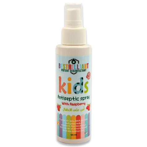 BESTRILLIANT KIDS ANTISEPTIC SPRAY 120ML(RASPBERR) - Tay Pharmacies