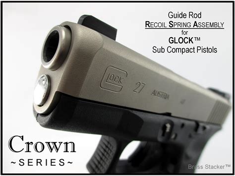 Brass Stacker™ Rsa For Glock™ Sub Compact Frame Pistols Brass Stacker