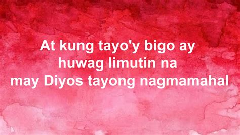 Ang Diyos Ay Pag Ibig Lyrics Hymns Of Praise Ppt