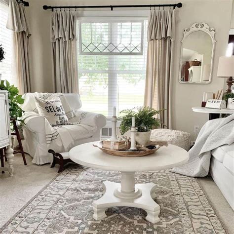 Gray Farmhouse Curtains For Living Room Soul And Lane