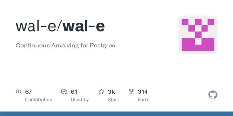 Github Wal E Wal E Continuous Archiving For Postgres