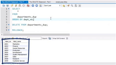 Sql Delete Statement Explained Data Science Pr