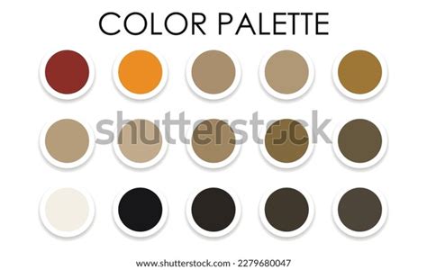 Universal Color Palette Design 2023 Vector Stock Vector (Royalty Free ...