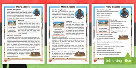 Who Is Mary Seacole Facts For Kids Twinkl