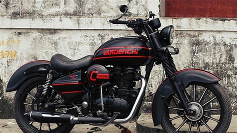 Modified Royal Enfield Classic India Bullet Mod Orange Modifiedx