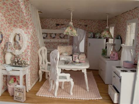 Shabby Chic Miniatures Dolls House Interiors Shabby Chic Decor