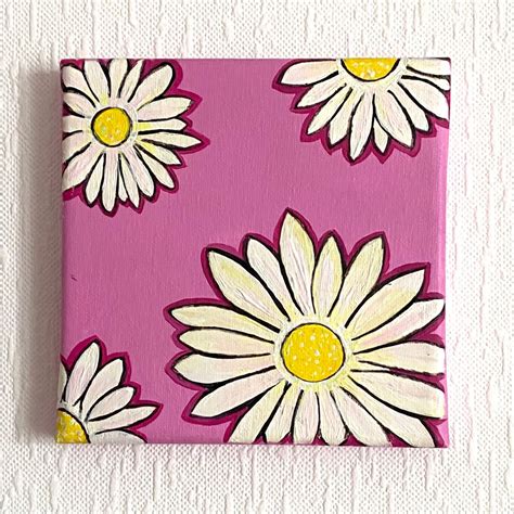 Идея для рисунка акрилом | Мини-холст, Рисунки, Холст