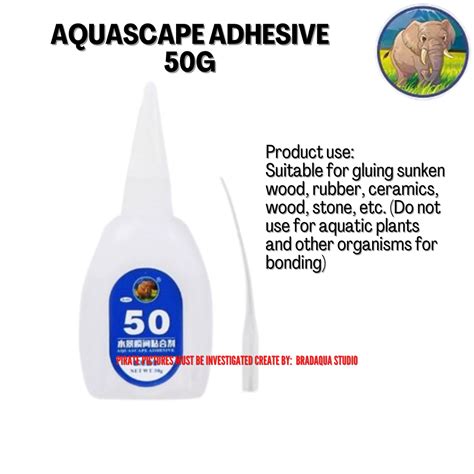 AQUARIUM Aquascape Adhesive Aquatic Glue Plants Grass Adhesive Fish