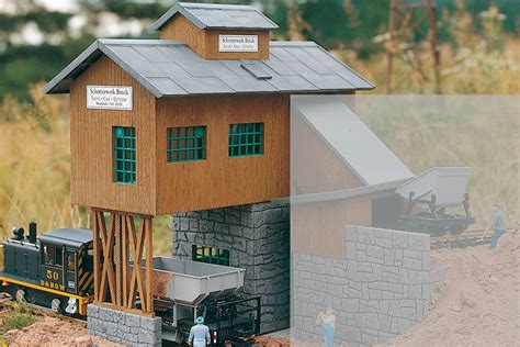 Piko G 62009 GRAVEL WORKS MAIN BUILDING BUILDING KIT G SCALE Mint In Box