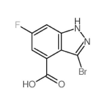 毕得 3 Bromo 6 fluoro 1H indazole 4 carboxylic acid 885522 01 0 实验室用品商城