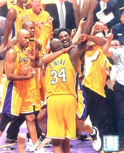 Lakers Universe Kobe Bryant Picture Championship Hug Photo