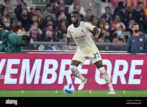 Fikayo Tomori (AC Milan) during the Italian Football Championship League A 2021/2022 match ...