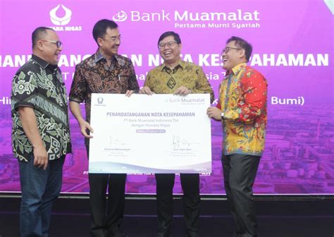 Kerja Sama Pemanfaatan Fasilitas Perbankan Bank Muamalat Dan Hiswana Migas