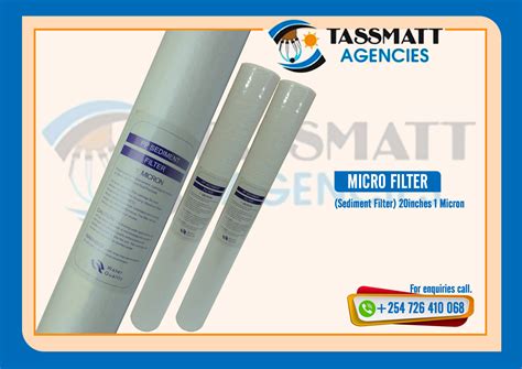 Filter Microns 20 1Micron Tassmatt Agencies Limited