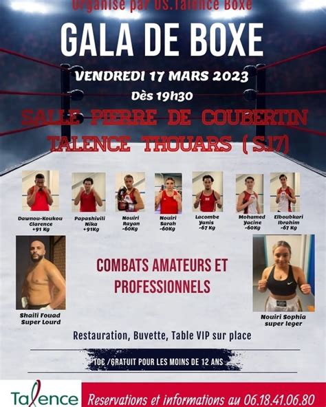 Boxe Anglaise Gala De Boxe Amateur Et Professionnel