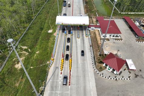 Foto Tol Stabat Tanjung Pura Bertarif Mulai Juli Ini Rinciannya