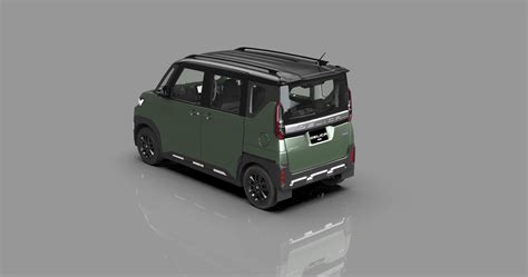 Mitsubishi Delica Mini 2023 HQ Interior - 3D Model by davidson