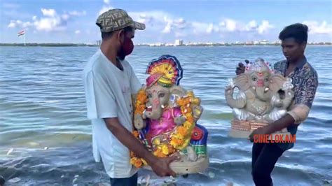 Day Ganesh Nimajjanam In Tank Bund Ganesh Nimajjanam Ganesh