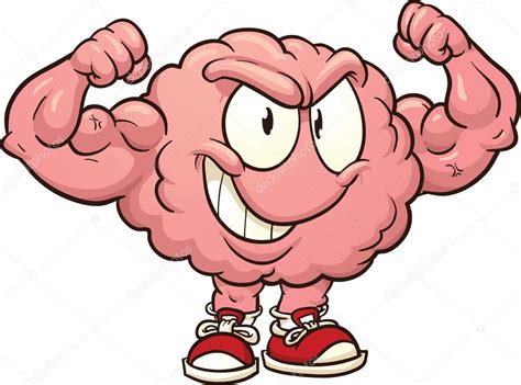 Strong Brain Stock Vector Image By ©memoangeles 31259169