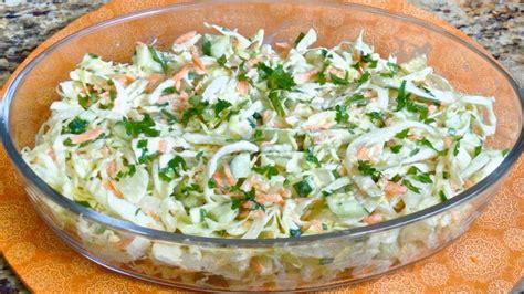 SALADA DE REPOLHO CREMOSO MOLHO ESPECIAL YouTube