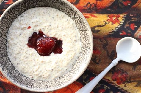 Un peu gay dans les coings Quinoa au lait et à la crème