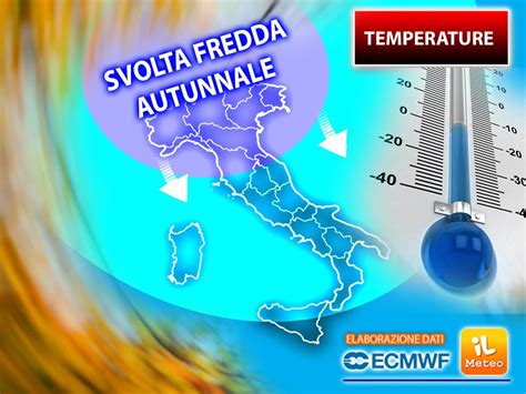 Meteo TEMPERATURE adesso vi diciamo QUANDO arriverà una SVOLTA FREDDA