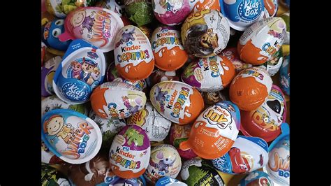 Kinder Surprise Eggs Applaydu Unboxing Satisfying Video Youtube